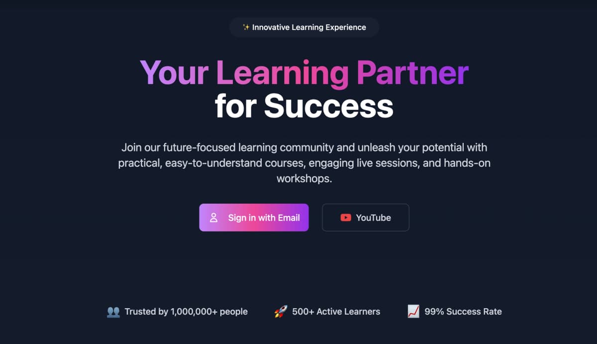 Learnz Connect: A Modern Learning Platform Designed for Skill Growth